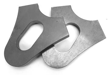 Hardtail As Platen , Blank Staal , 3/4 (19mm), Motoren, Nieuw