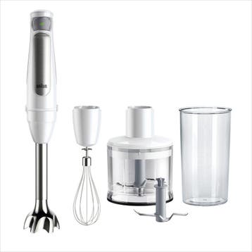 Braun MultiQuick 7 MQ7035IWH - Staafmixer - 1000 W - 0,6 L, Ophalen of Verzenden, Nieuw