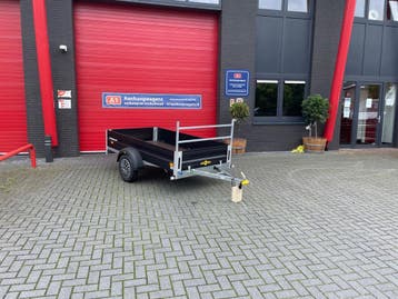 Humbaur HA Black edit.een-as bakwagen stijlvol en praktisch, Nieuw