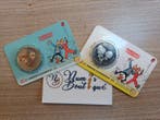 België. 5 Euro 2023 Spirou (2 coincards) (Zonder, Postzegels en Munten, Munten | Europa | Niet-Euromunten