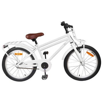 vidaXL Kinderfiets 18 Inch voor 5-7 jaar Wit, Verzenden, Nieuw