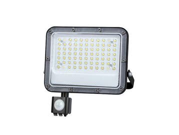 Veiling - 4x 50W 3000K LED Breedstralers met Sensor en Lens, Nieuw