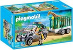 Playmobil Zoo Voertuig met Aanhanger - 4855 (Nieuw), Kinderen en Baby's, Speelgoed | Playmobil, Verzenden, Nieuw