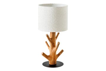 Tafellamp JEWELRY 60cm natuurlijke mangosteenhouten, Ophalen of Verzenden, Nieuw