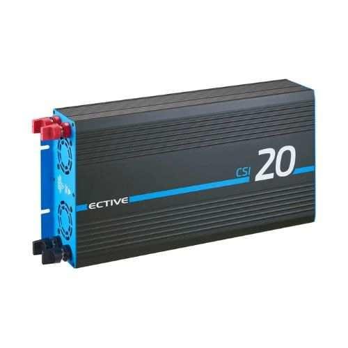 Omvormer zuivere sinus 12V/24V-230V - Ective CSI - CSI 20, 1, Caravans en Kamperen, Camper-accessoires, Nieuw, Ophalen of Verzenden