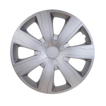 Wieldoppen  Tenzo 16-inch zilver, Auto diversen, Wieldoppen, Verzenden, Nieuw