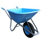 FORT bouw en tuin kruiwagen 100 liter, BLAUW, Ophalen of Verzenden, Nieuw