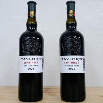 2023 Taylors, Sentinels - Vintage Port - Porto - 2 Fles, Verzamelen, Nieuw
