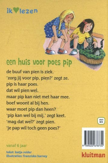 Een huis voor poes Pip / Pien en Keet 9789020678734, Boeken, Verzenden, Zo goed als nieuw, Katja Reider