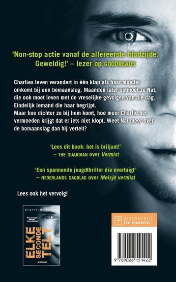 1 Seconde / Politie niet betreden 9789026151422, Boeken, Verzenden, Zo goed als nieuw, Sophie Mckenzie