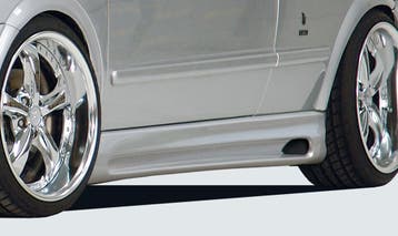 Rieger side skirt | Astra G - 3-drs., Coupé, Cabrio | r stuk, Verzenden, Nieuw, Opel