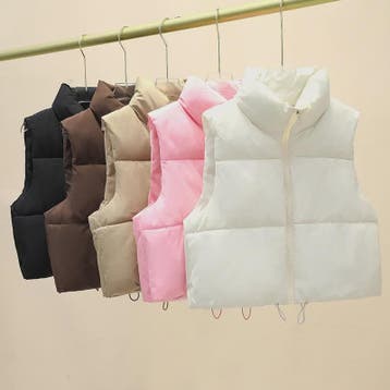 Dames Mouwloos Winter Vest - Warm & Stijlvol Gevuld Kort Jas, Verzenden, Nieuw