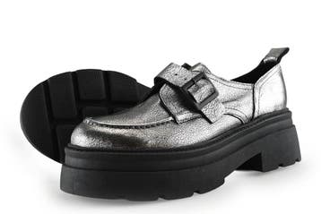 Sacha Loafers in maat 40 Zilver, Overige kleuren, Verzenden, Overige typen, Zo goed als nieuw