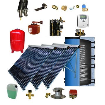 CV verwarming en tapwater zonneboiler 1000L+ 3x Prisma Pro, Verzenden, Nieuw