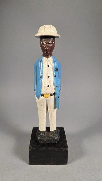 Houten standbeeld Colon - Yoruba - Nigeria (Zonder