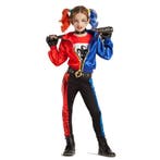 Harley Quinn Kostuum Kinderen Blauw/Rood, Kleding | Dames, Carnavalskleding en Feestkleding, Ophalen of Verzenden, Nieuw