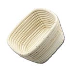 Rijsmandje Riet Vierkant 18x18cm (500 tot 750 gram deeg), Verzenden, Nieuw