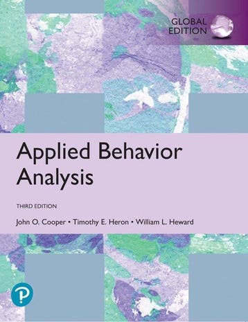Applied Behavior Analysis, Global Edition - John Cooper, Verzenden, Gelezen, John Cooper
