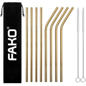 Fako Bijoux - RVS Rietjes - 8 Stuks - Recht & Gebogen - 21, Verzenden, Nieuw