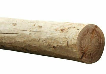 Douglas rondhout palen geschild | Diameter 9/10 cm, Lengt..., Verzenden, Nieuw