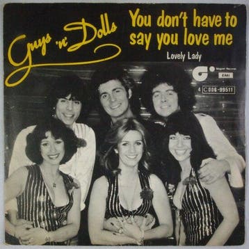 Guys n Dolls - You dont have to say you love me - Single, Verzenden, Nieuw in verpakking