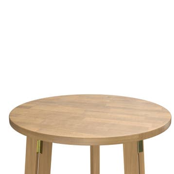 Statafel Hout Ø80cm Inklapbaar (Statafels, Tafels-Stoelen), Verzenden, Nieuw