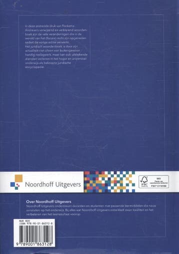 Fockema Andreaes juridisch woordenboek 9789001863128, Verzenden, Gelezen, M.P. Damen