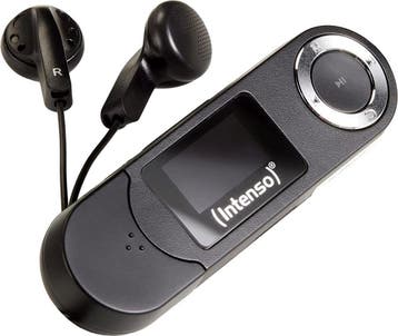 (Intenso) Music Walker MP3 Speler - 16GB - zwart (3601470), Verzenden, Nieuw