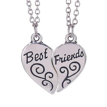 Fako Bijoux - Vriendschapsketting - Best Friends - Krul -, Verzenden, Nieuw