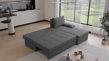 Sofas + Chaises Longues €449 – Slaapfunctie + Opbergruimte!, 75 tot 100 cm, Ophalen of Verzenden, Tijdloos, Leer