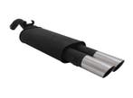 Novus sportuitlaat Vw Golf 2 2x76mm MS-Design einddemper, Verzenden, Nieuw