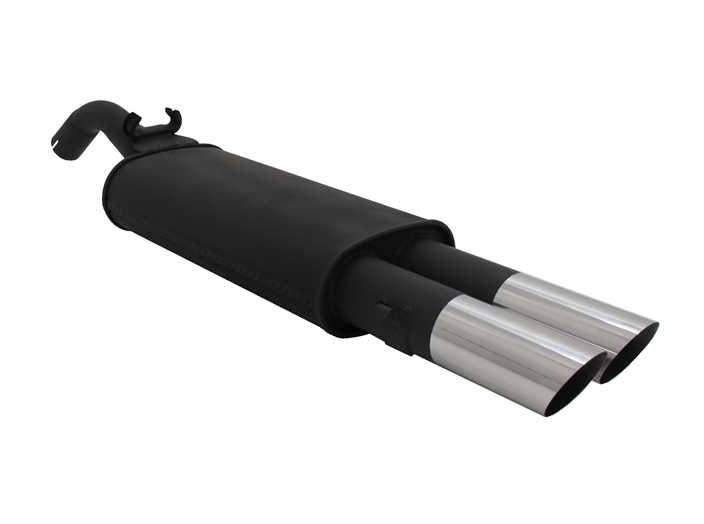 Novus sportuitlaat Vw Golf 2 2x76mm MS-Design einddemper, Auto-onderdelen, Uitlaatsystemen, Nieuw, Verzenden