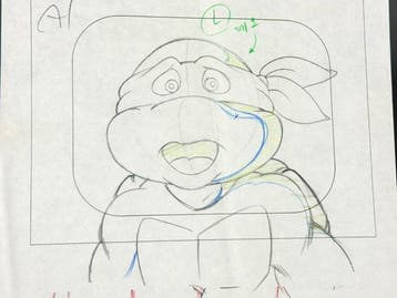 Murakami-Wolf-Swenson - originele animatietekening - Teenage, Nieuw in verpakking