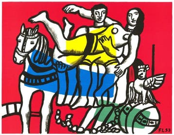 Fernand Léger (1881-1955), daprès - Le cirque, Antiek en Kunst