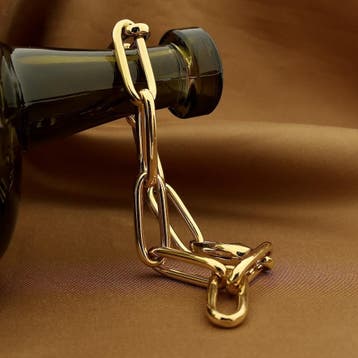 Schaap-/-Citroen gouden anker schakelarmband, Ophalen of Verzenden, Gebruikt, Goud, Goud