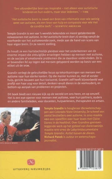 Het autistische brein 9789057123870 Temple Grandin, Boeken, Verzenden, Gelezen, Temple Grandin