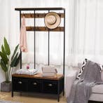 Industriële Kapstok met Bank en Schoenenopslag - Nieuw, Verzenden, Nieuw