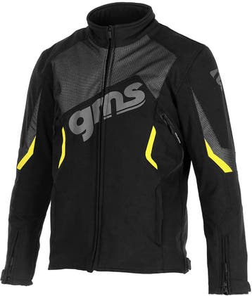 gms Arrow Zwarte Gele Motor Softshelljas, Nieuw met kaartje, Jas | textiel, Gms, Heren