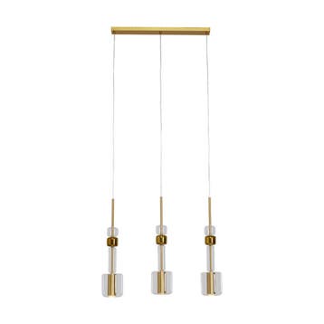*WOONWINKEL* Kare Design Candy Bar Gold Hanglamp Goud En Gla, Verzenden, Nieuw