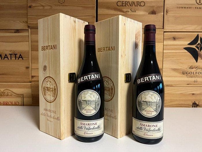 2012 Bertani - Amarone della Valpolicella Classico - 2, Verzamelen, Wijnen