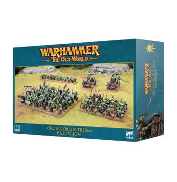 Orc and Goblin Tribes Battalion (warhammer nieuw), Hobby en Vrije tijd, Wargaming, Ophalen of Verzenden, Nieuw