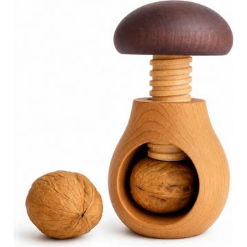 Glowel Houten Notenkraker: Ecologisch & Duurzaam Noten Kr..., Ophalen of Verzenden, Nieuw