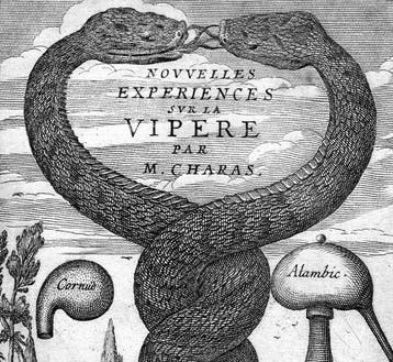 Moyse Charas and letter to Francesco Redi - New Experiments