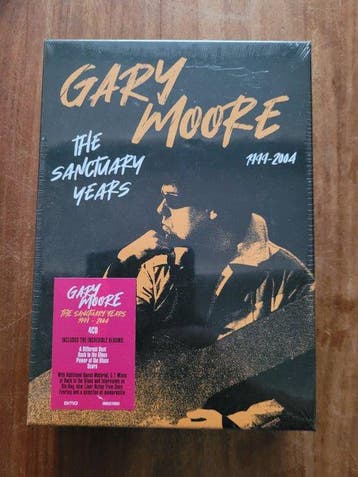 Gary Moore - The Sanctuary Years (1999-2004) - 4 x CDs + 1 x, Nieuw in verpakking