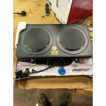 Mesko MS 6509 - Elektrische dubbele kookplaat - 2000 Watt, Verzenden