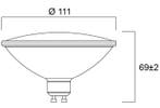 Sylvania RefLED ES111 GU10 12W 1150lm 3000K 25º Dimbaar Ø., Ophalen of Verzenden, Nieuw