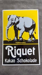 Riquet Kakao Schokolade - enamel sign Riquet Kakao