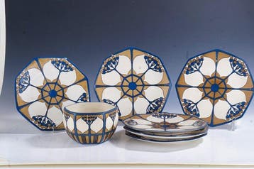 Villeroy & Boch Mettlach - Tureen (7) - Zevendelig