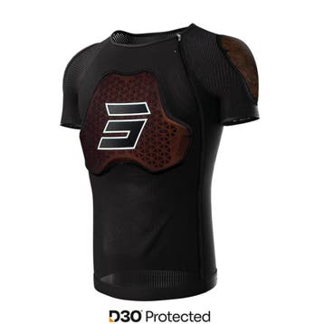 Lichaamsbeschermer T-shirt Shot Race D30 Zwart, Motoren, Verzenden, Nieuw