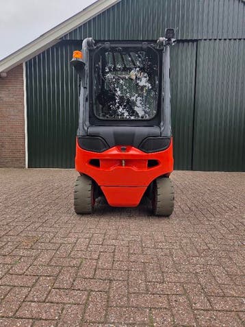 Linde E25 Elektrische Heftruck Triplex, Spreider, 2000 uur!!, Linde, Heftruck, Ophalen of Verzenden, Elektrisch